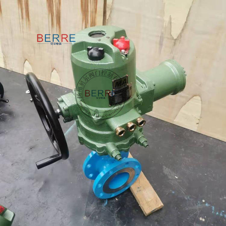 BERRE部分回转矿用防爆阀门电动装置QB90