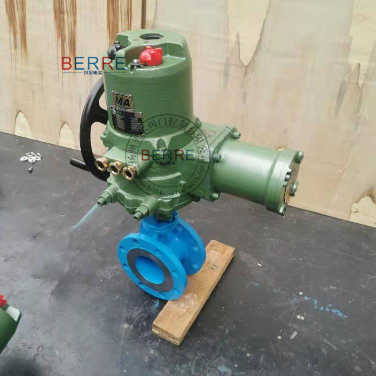 BERRE部分回转矿用防爆阀门电动装置QB90
