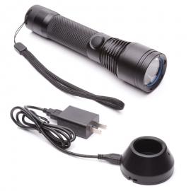 鼎軒照明YJN1660強(qiáng)光手電筒 可調(diào)焦距 電量顯示 無線充電 巡檢 超亮