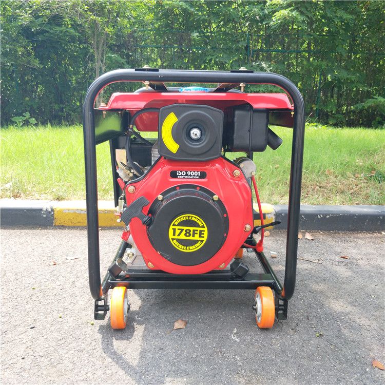翰丝3000瓦开架式柴油发电机工地施工用电优选HS3800CE