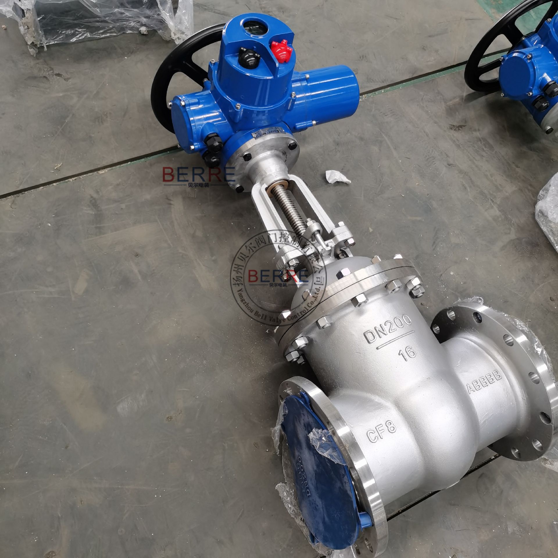 BERREZ941H-25P DN100不锈钢电动调节闸阀