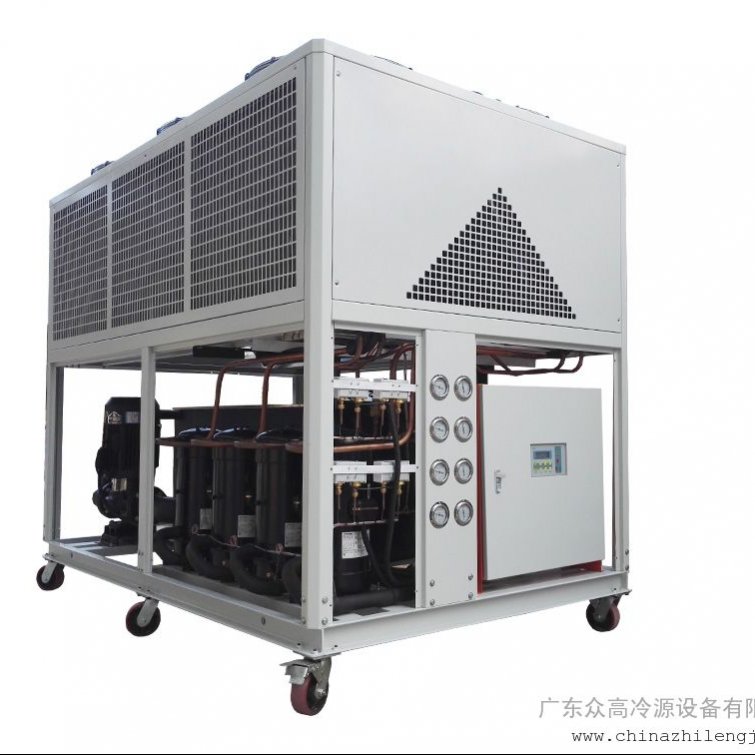 众高冷源工艺冷却水系统流程示意图及制冷设备选型ZGLY-112ALC
