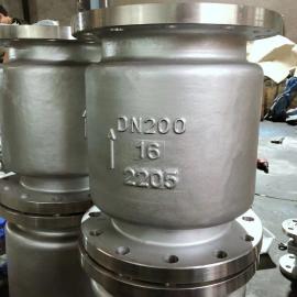 江特2205不銹鋼立式止回閥H42W-16(2205)