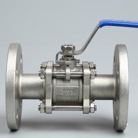 江特不銹鋼三片式法蘭球閥Q41F-16P