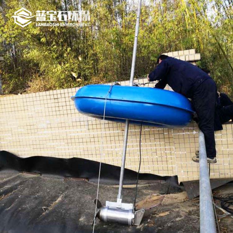 蓝宝石环保浮筒式潜水搅拌器 漂移式安装FQJB4/6