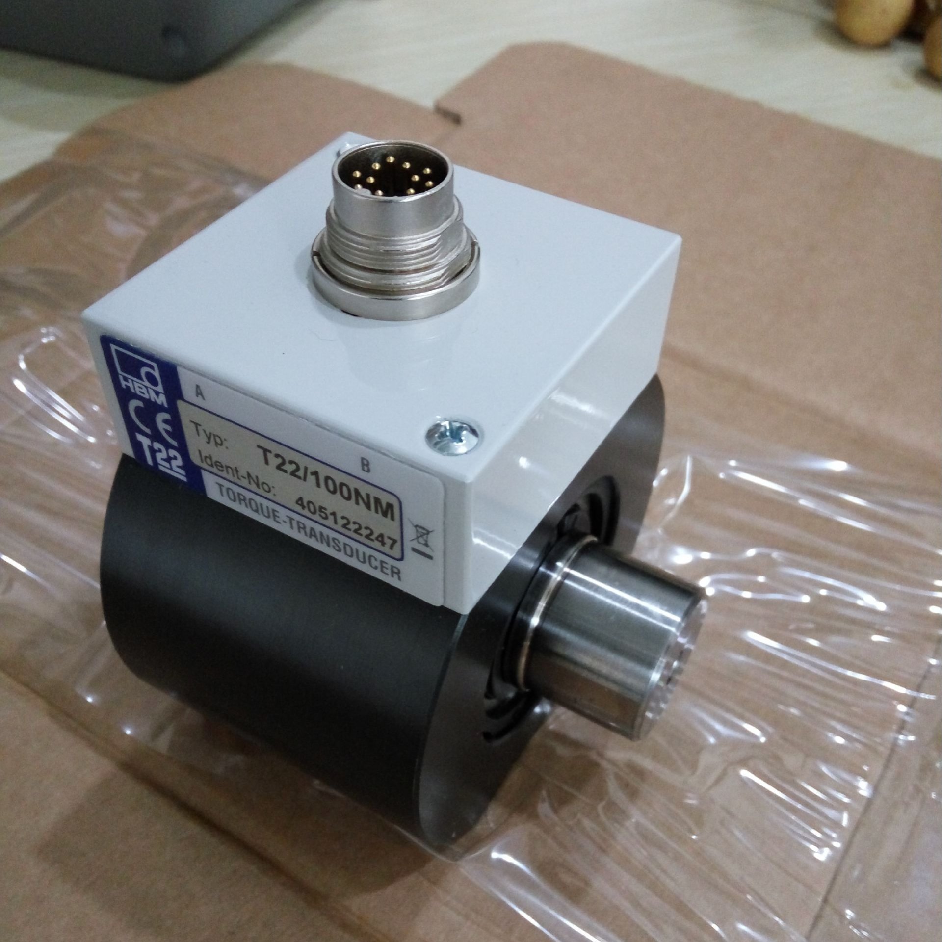 T22/0.5Nm T22/1Nm T22/2Nm扭矩传感器HBM