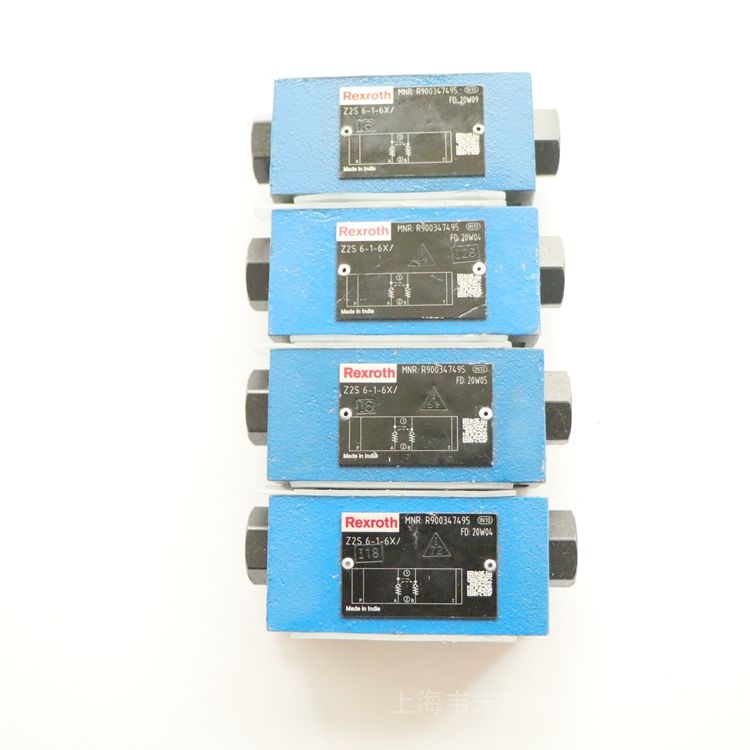 REXROTH叠加式液控单向阀Z2S6-1-6X/