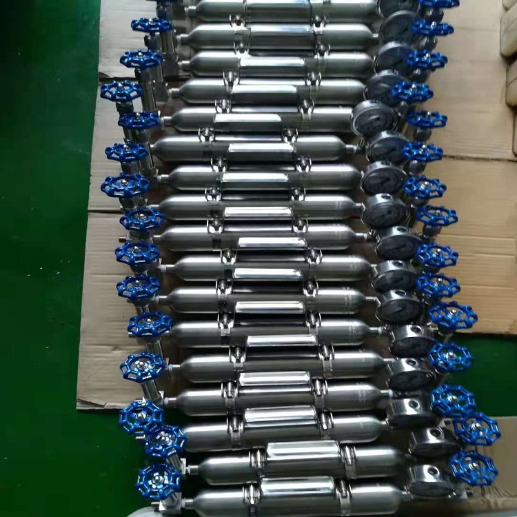 普洛帝316L不锈天然气取样钢瓶pull-4-500ml