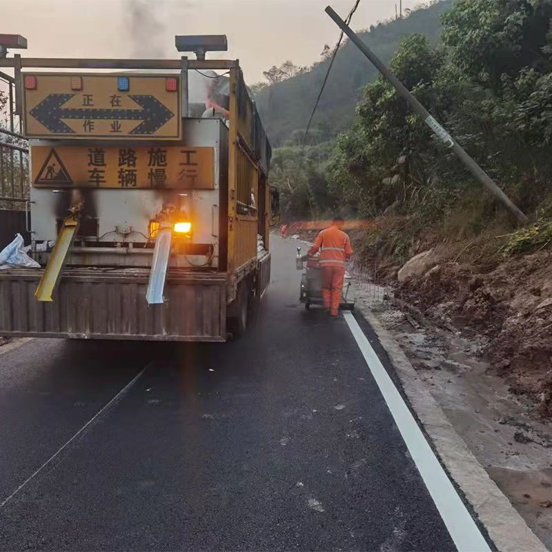 兆基酉 阳马路划线公司 重 庆道路热熔标线厂15