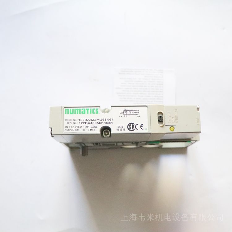 NUMATICS气动阀122BA4Z2MG68N61