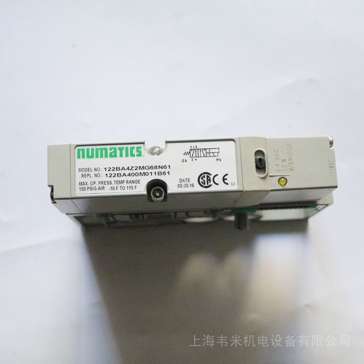 NUMATICS气动阀122BA4Z2MG68N61
