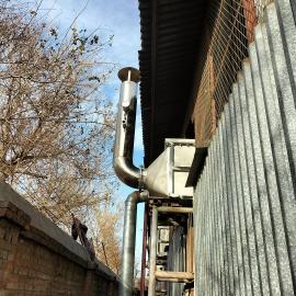 發(fā)電機(jī)煙氣除塵裝置 黑煙過濾器 物理吸附原理 干式凈化技術(shù) 綠聯(lián)凈化 尾氣凈化器