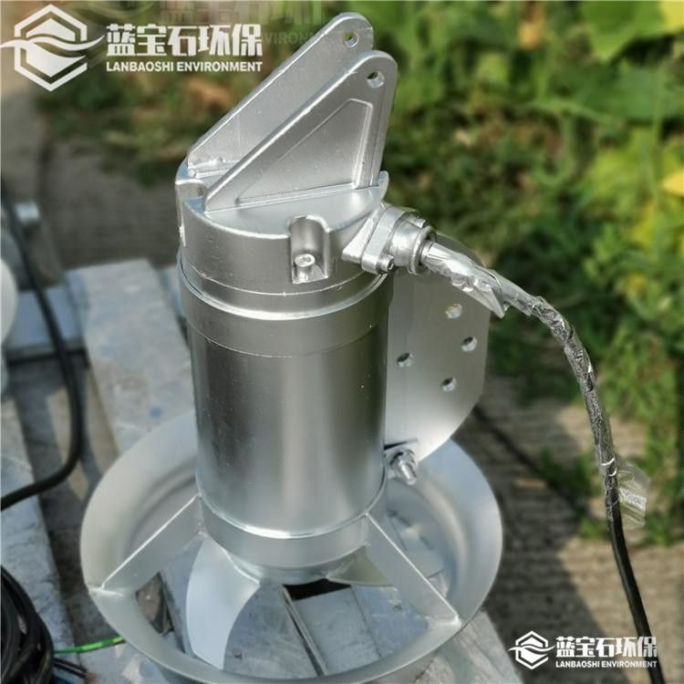 污泥池螺旋桨式搅拌器QJB0.55/6-220/3-980蓝宝石