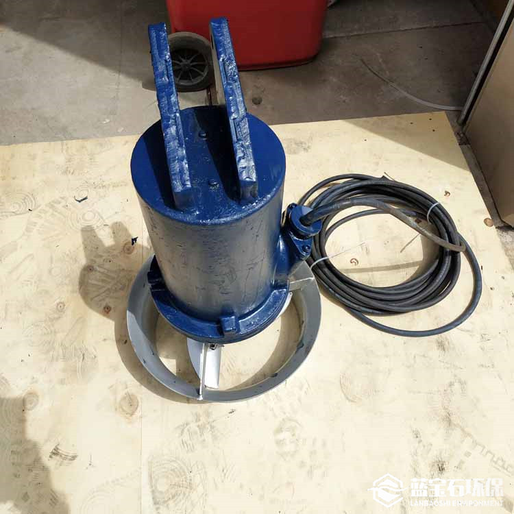 混合液下潜水搅拌机QJB0.37/6-220/3-980蓝宝石