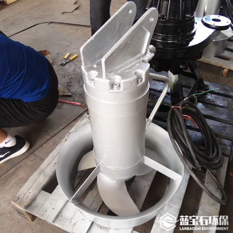 蓝宝石不锈钢高速混合污水搅拌器QJB3/8-400/3-740