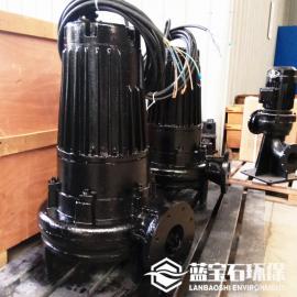 蓝宝石快速增氧射流潜水曝气机QSB0.75