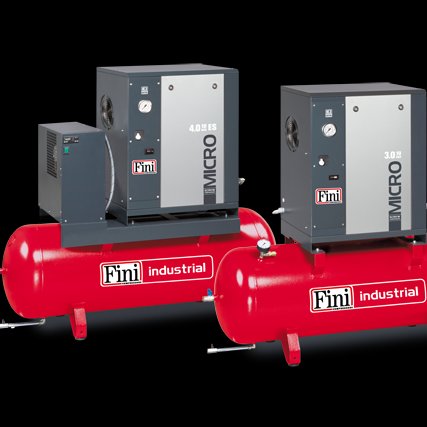 finicompressors 喷油螺杆式压缩机用于食品制造行业4.0 - 5.5KW