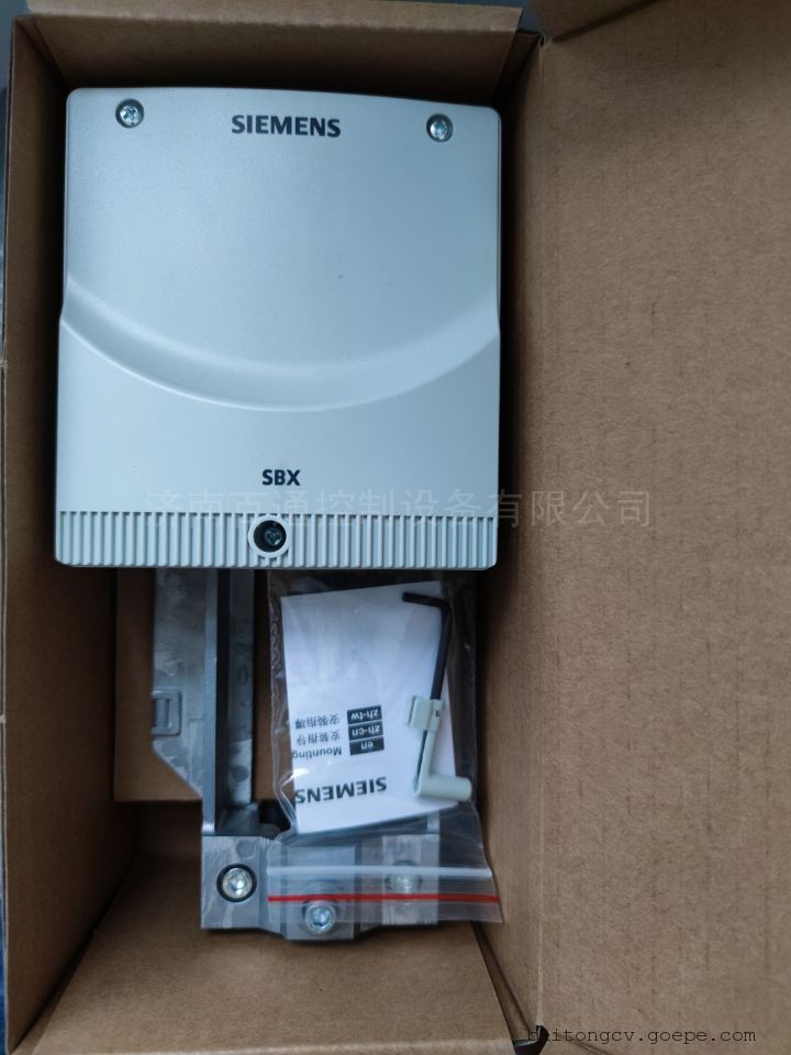 西门子SIEMENS 电动比例温控调节水阀执行器 阀门控制 SBX61