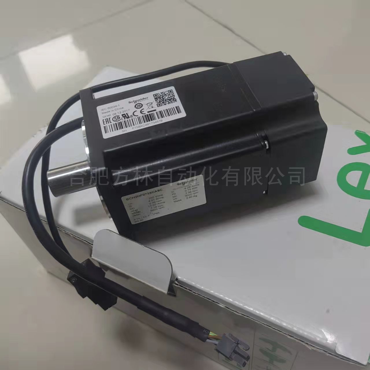 施耐德BCH1303N12F1C带抱闸全新原装1.5KW伺服电机