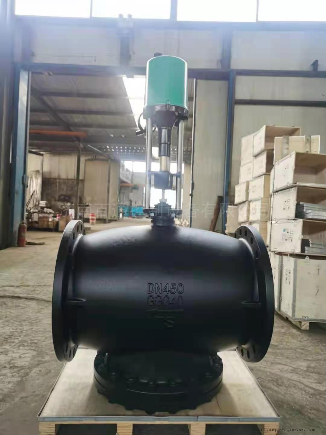 PSL XSL电动二通三通调节阀DN300 350 400 450比例等百分线性