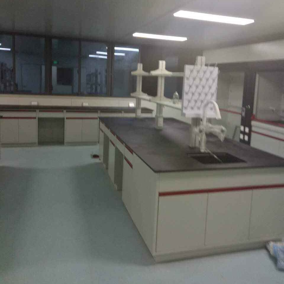 环扬承接实验室改造 全钢实验台 钢木边台 陶瓷理化板台面