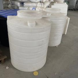 華社8000L無(wú)滲透無(wú)縫隙塑料水箱 聚羧酸母液罐 8噸施肥桶攪拌機(jī) 