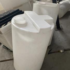 華社1000L平底加藥箱 抗壓防腐計量罐 1噸食品級塑料溶藥箱