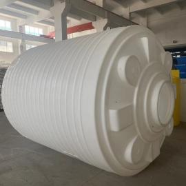 華社10000L加厚塑膠水箱 建筑工地移動(dòng)水箱 水溶肥攪拌桶