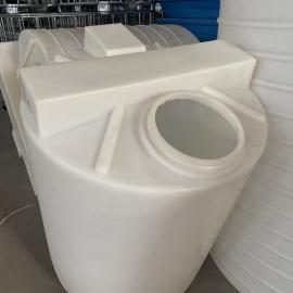 華社2000L錐底加藥箱 食品級塑料環(huán)保藥箱 2噸防腐計量罐