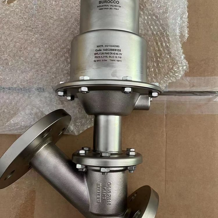Burocco三通截止阀VO - VP/FL - DN40 - PN16