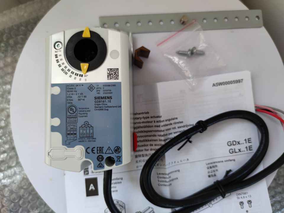 西门子风阀执行器GDB161.1E GDB141.1E GDB341.1E