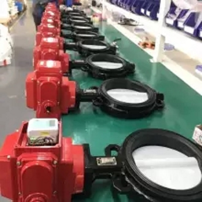 VATTEN电动全衬氟化工蝶阀 过浓硫酸电动阀VT1AEW11A