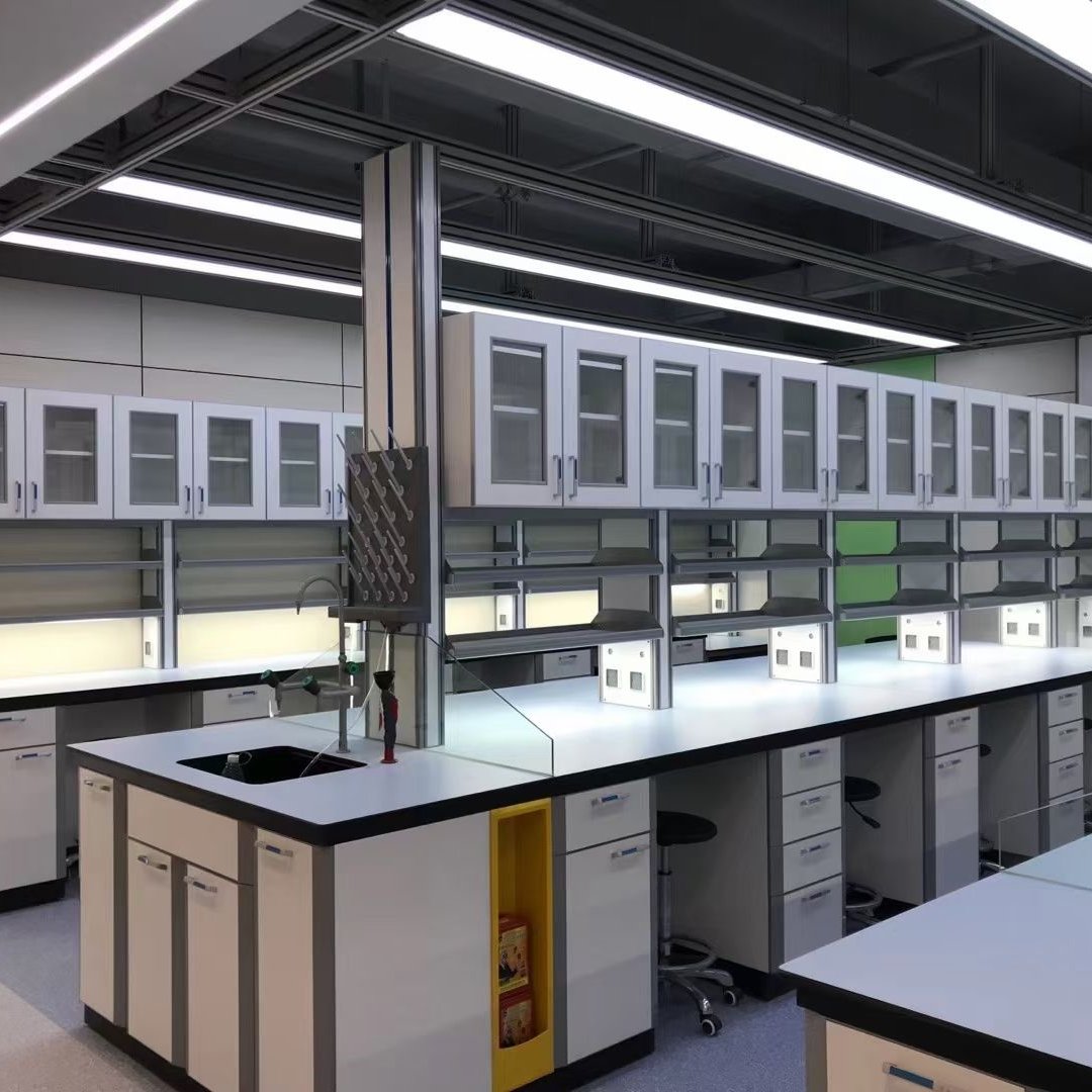 新魅—耐酸碱全钢中央台 边台 实验桌工厂XMLAB-232