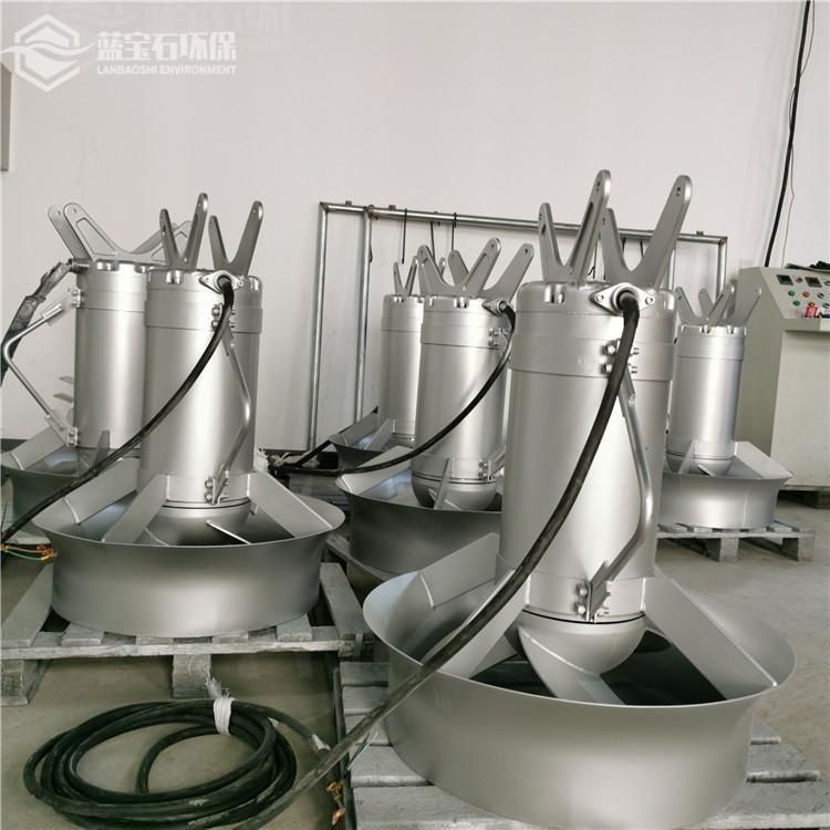 污水搅拌器耦合现场安装QJB4/12-620/3-480蓝宝石环保