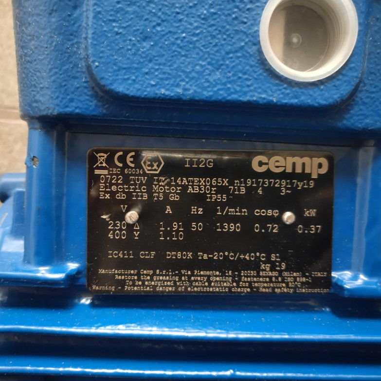 CEMP防爆电机 AC70r 100LB 4 B5 3F