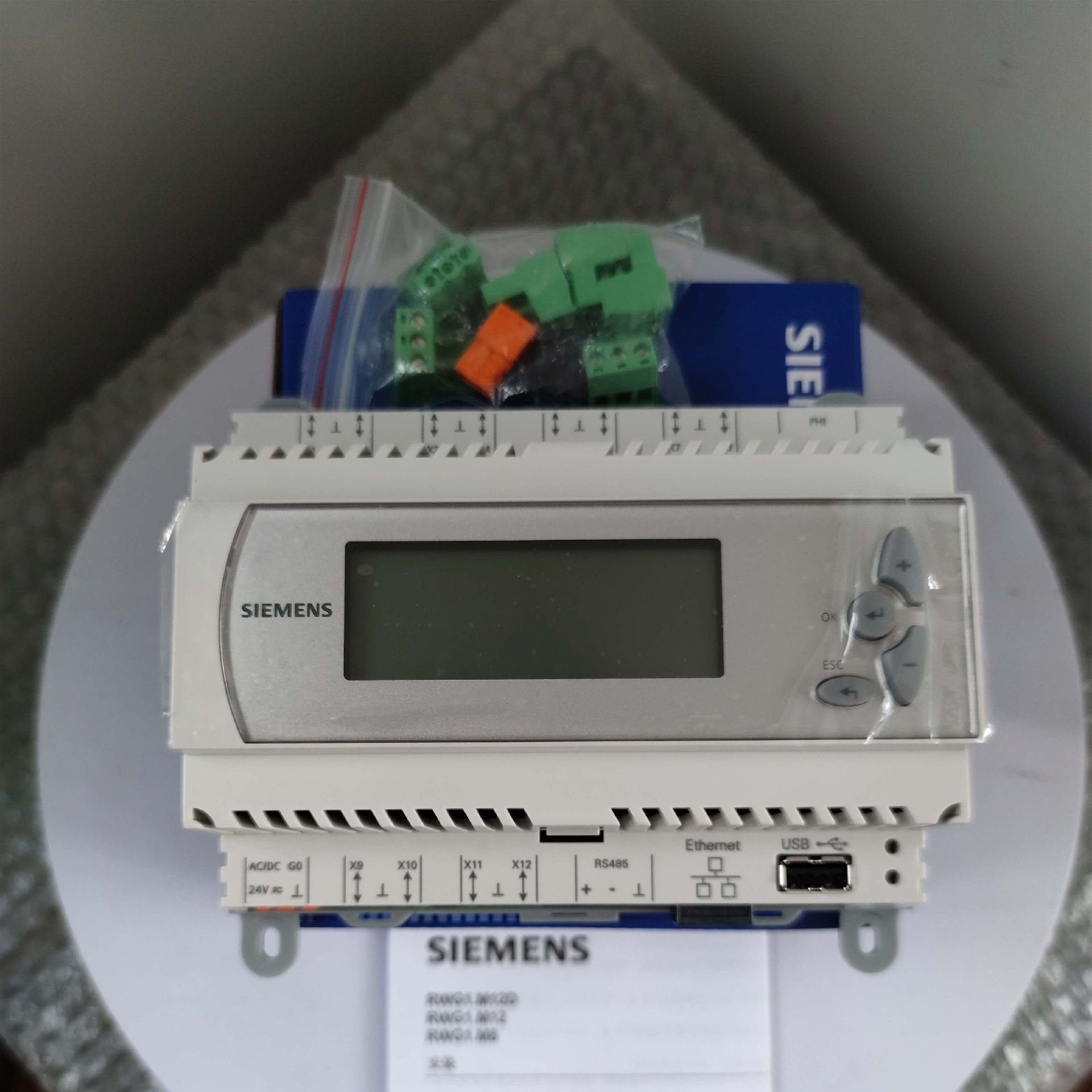 西门子换热自控DDC可编程控制器RWG1.M12D