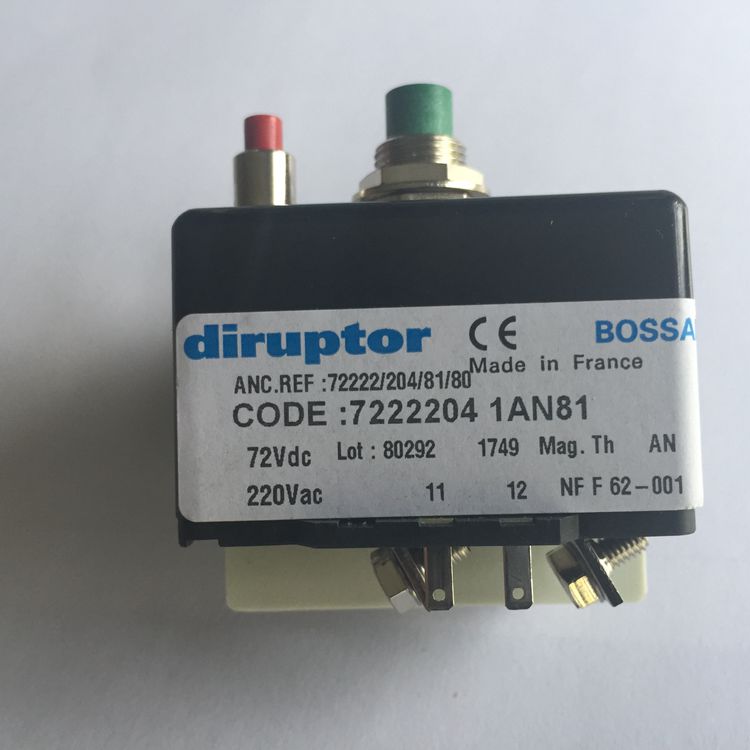 DIRUPTOR单极断路器7122204 5 T80