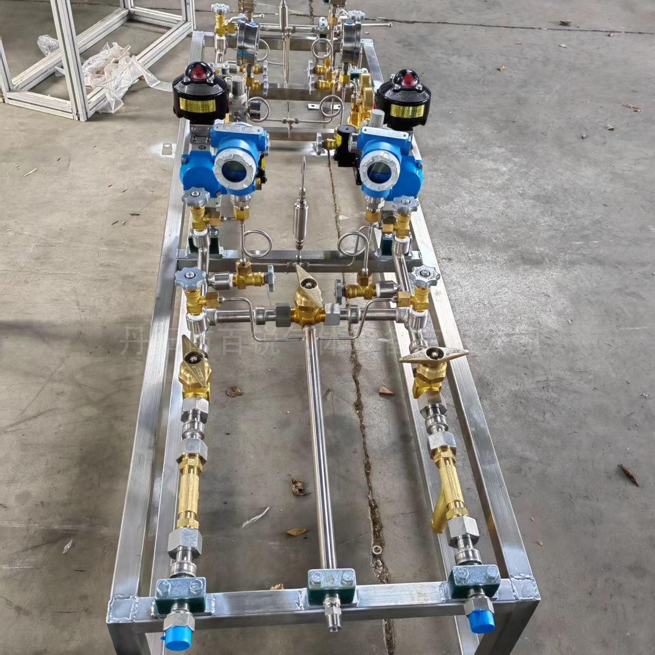 百锐氢气鱼雷车/长管拖车减压供气撬装装置BRQC-200/500