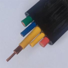 移动扁平拖缆线-耐磨耐油扁电缆