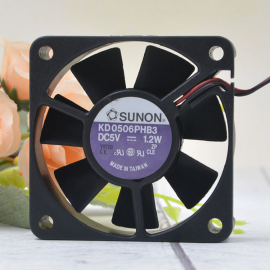 建准6015 DC5V 1.2W三线散热风扇KD0506PHB3