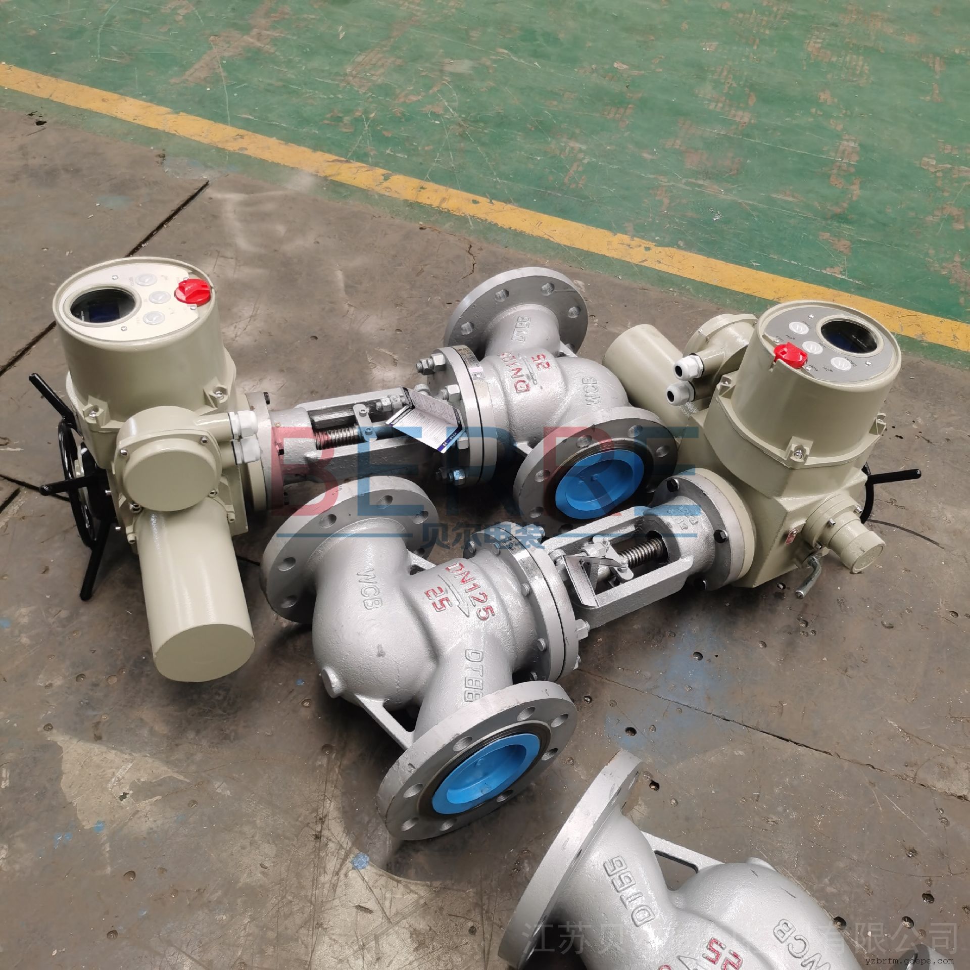 BERRE调节型电动截止阀J941H-16C DN250