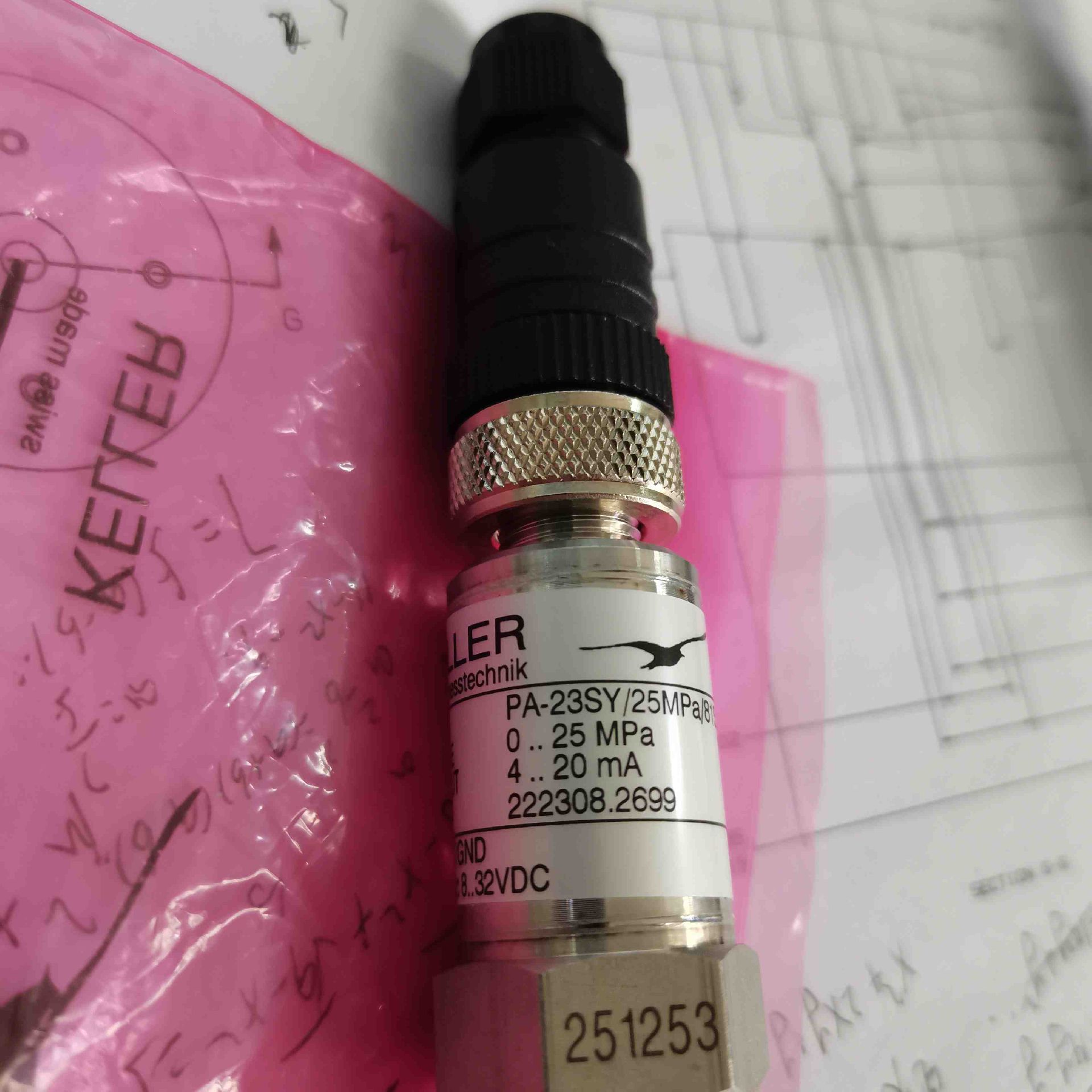 KELLER压力传感器PAA-23