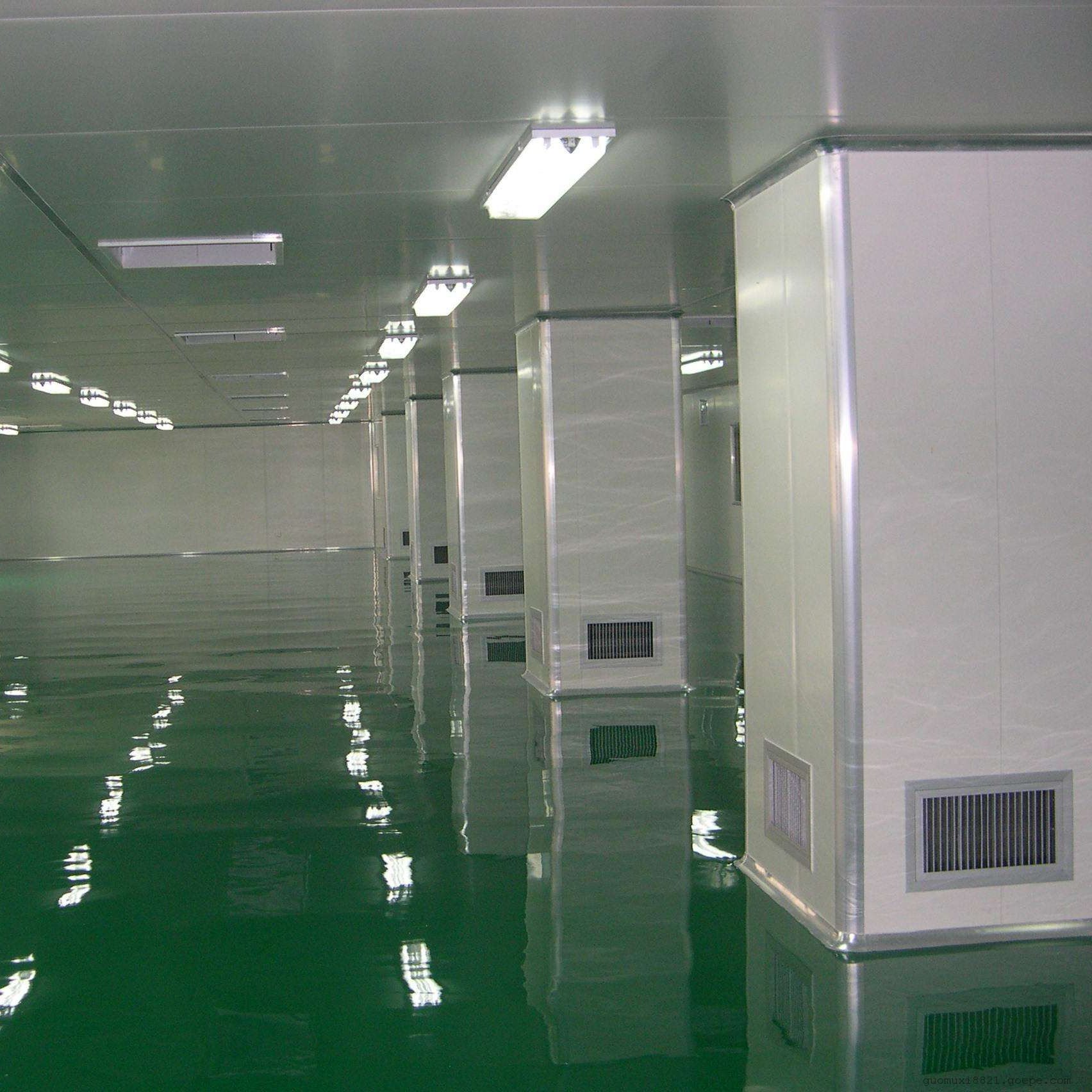 环扬万级无尘厂房净化车间洁净装修工程