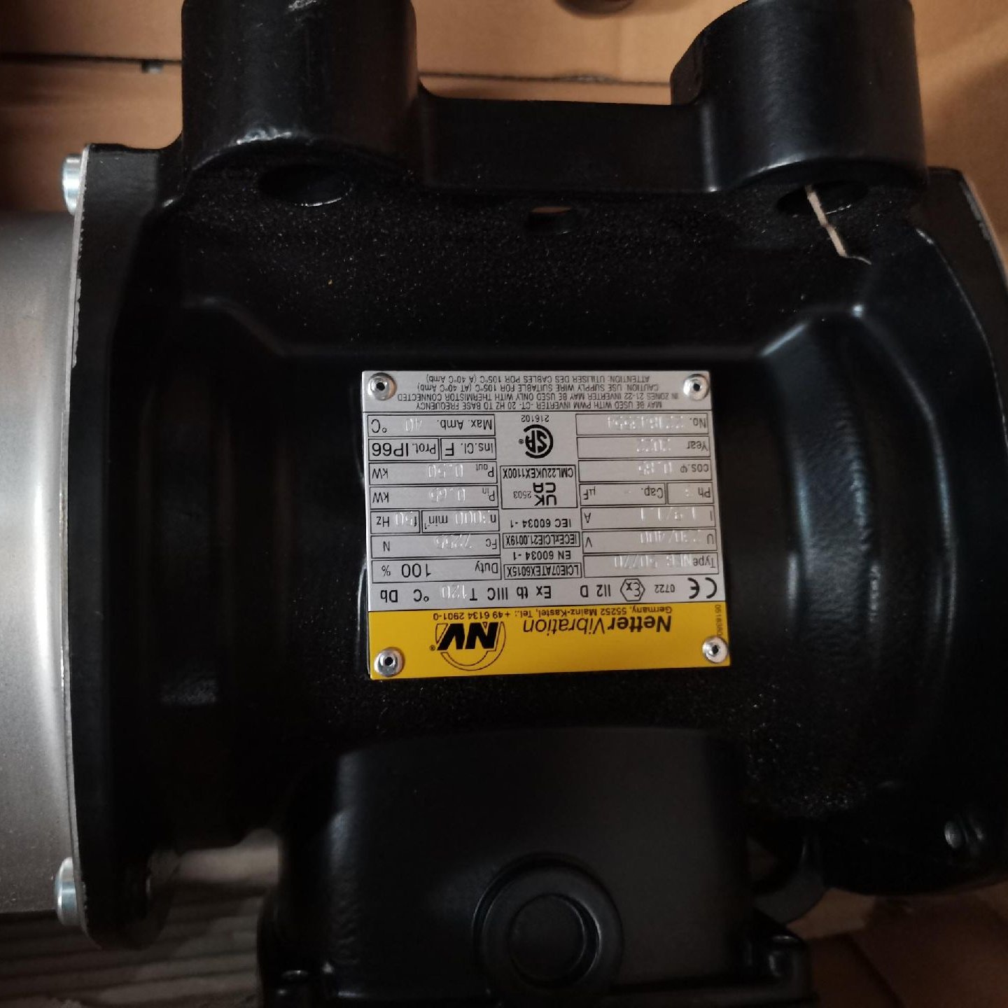 Netter Vibration气动振动器 NHG 6000 L