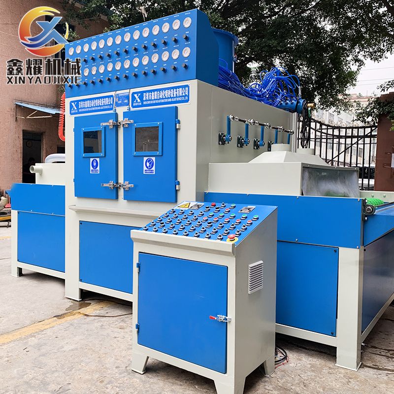 喷砂设备生产厂商 大型喷砂设备输送式自动喷砂机