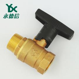 永德信內(nèi)外絲高柄球閥 黃銅球閥家用自來水閥門233A