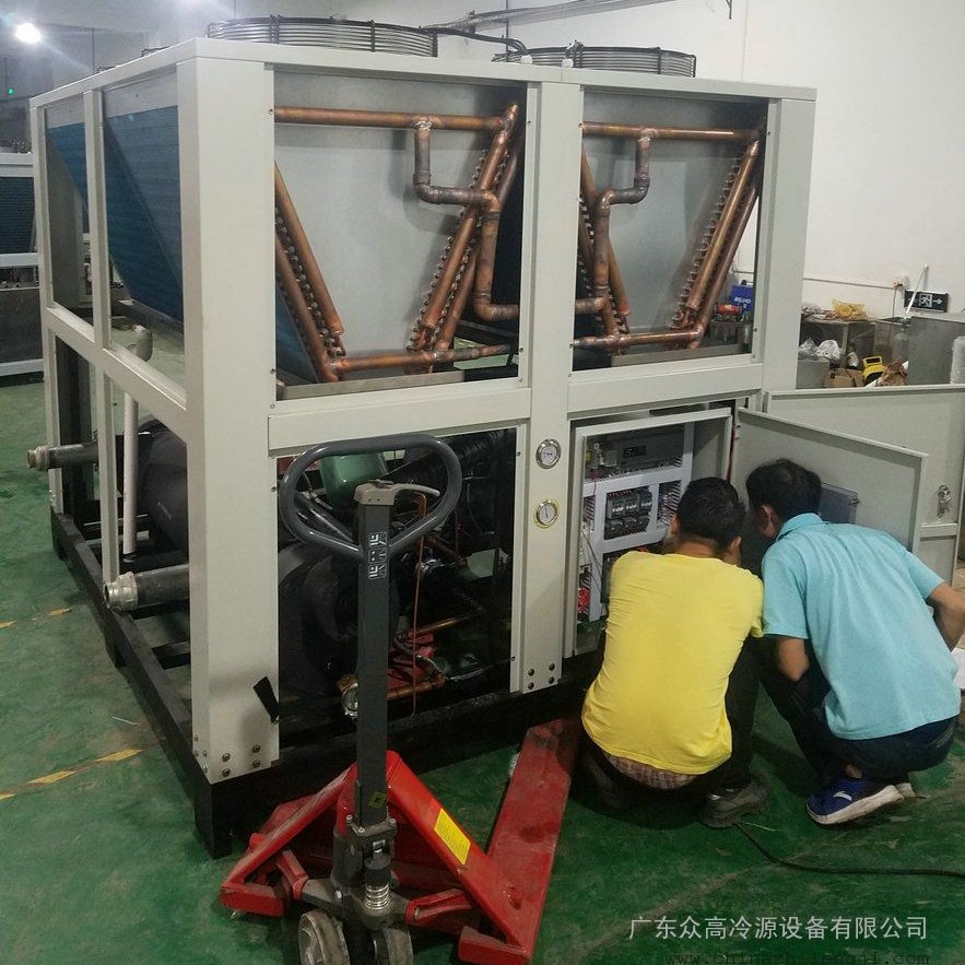 众高冷源箱式一体式冷水机5匹6HP风冷式冷冻水机