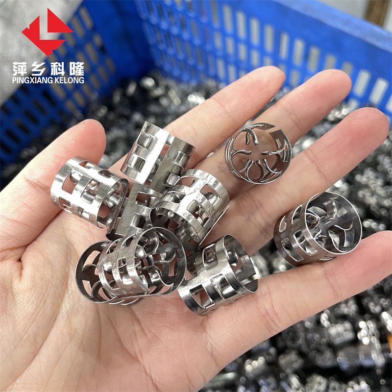 科隆填料DN16小直径不锈钢鲍尔环成型填料产品