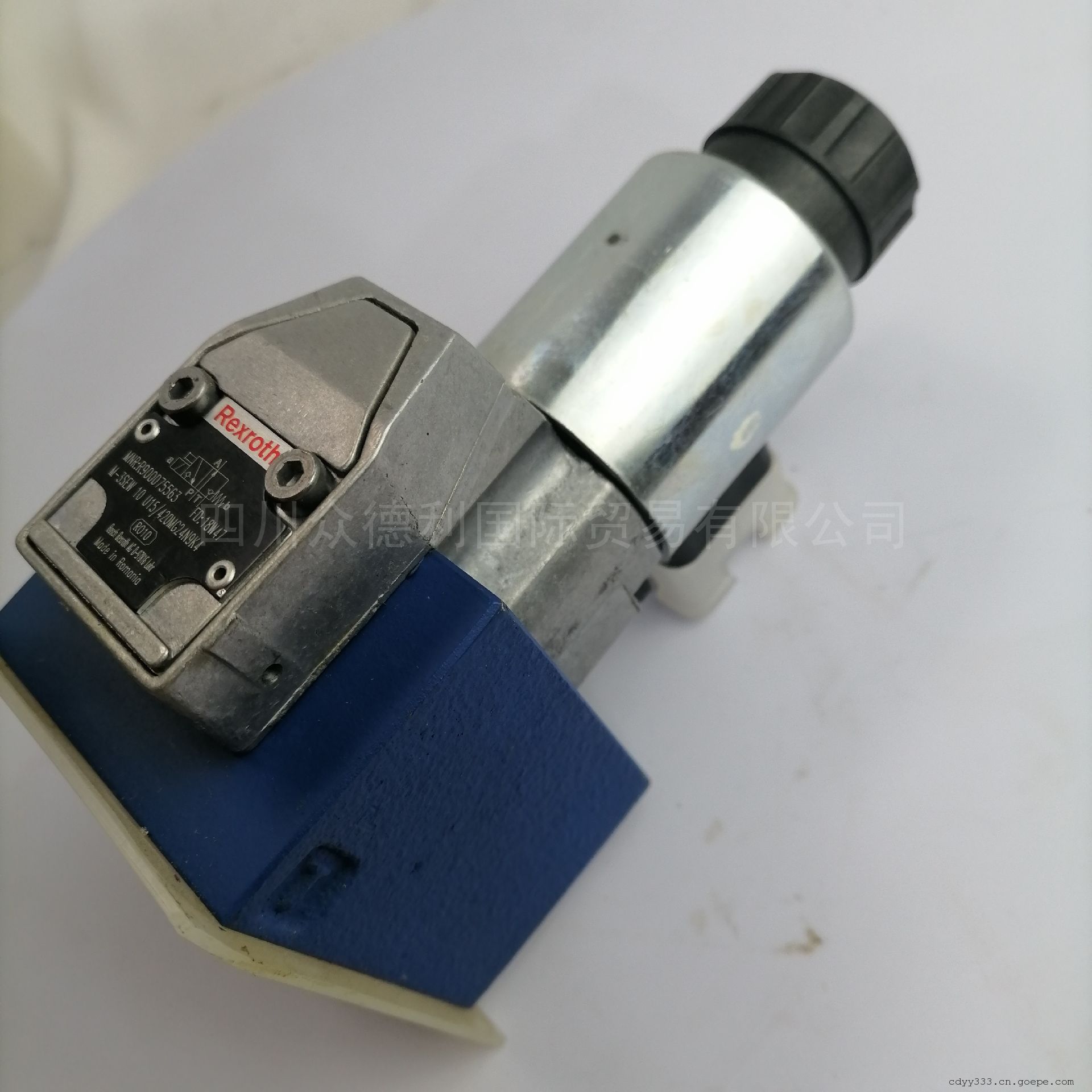 力士乐REXROTH液压电磁球阀M-3SEW10U15/420MG24N9K4