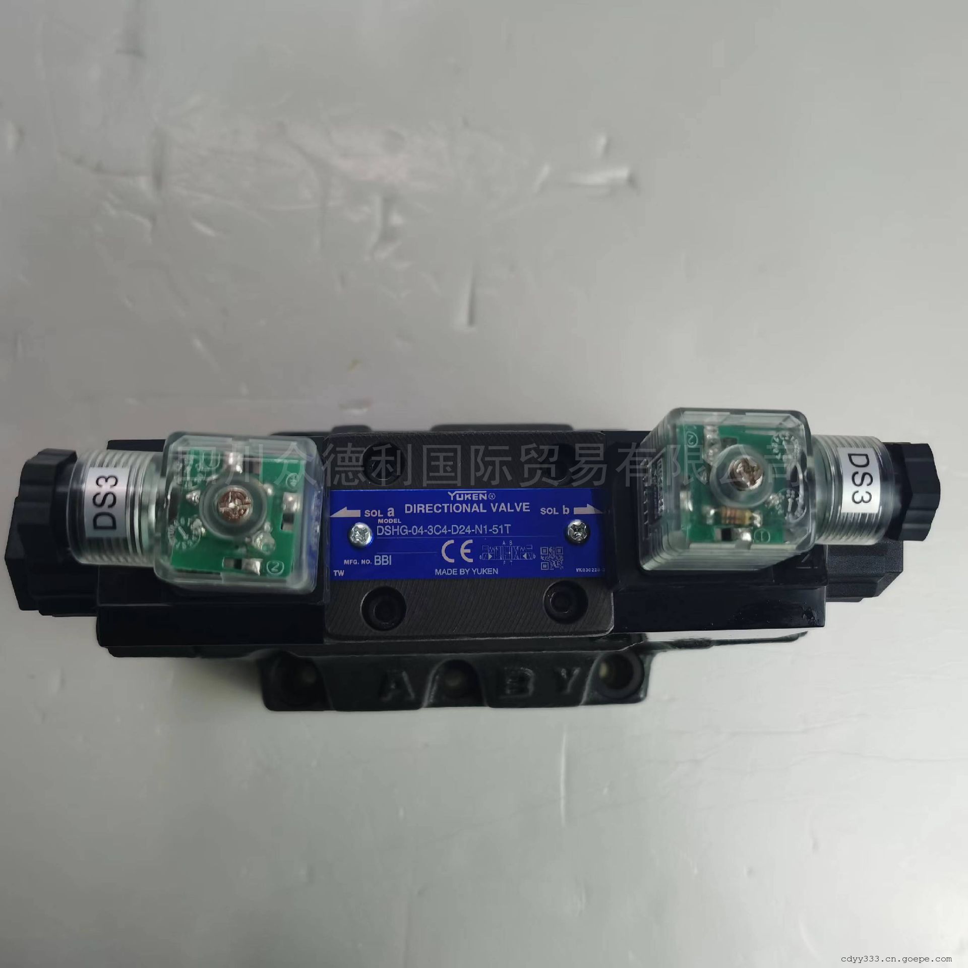 油研（YUKEN）电液换向阀现货DSHG-04-304-51T